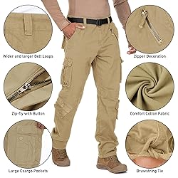 Men's BDU Casual Military Pants, Tactical Wild Army