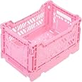 AY-KASA Collapsible Storage Bin Container Basket Tote , Folding Basket...