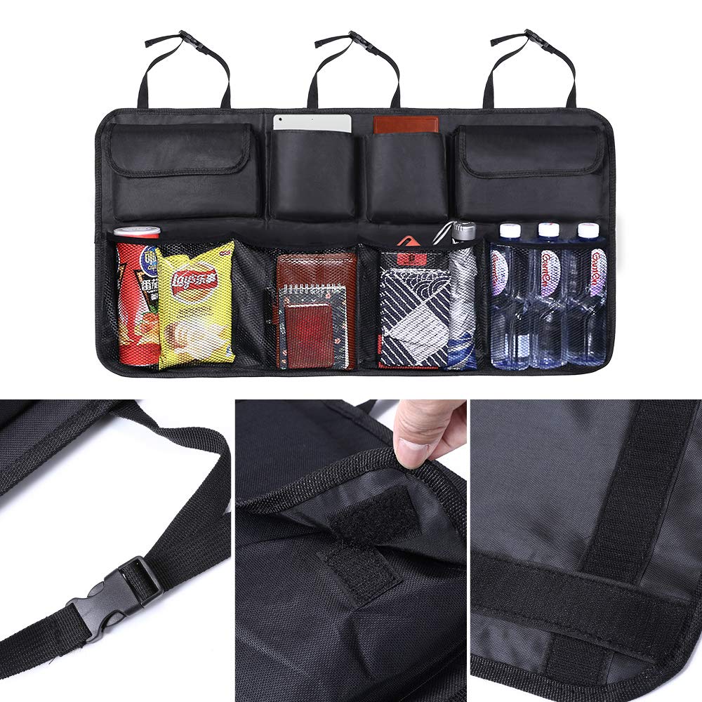 Auto Car Boat Backseat Organizer Seat Back Trunk Rear Storage Pocket
