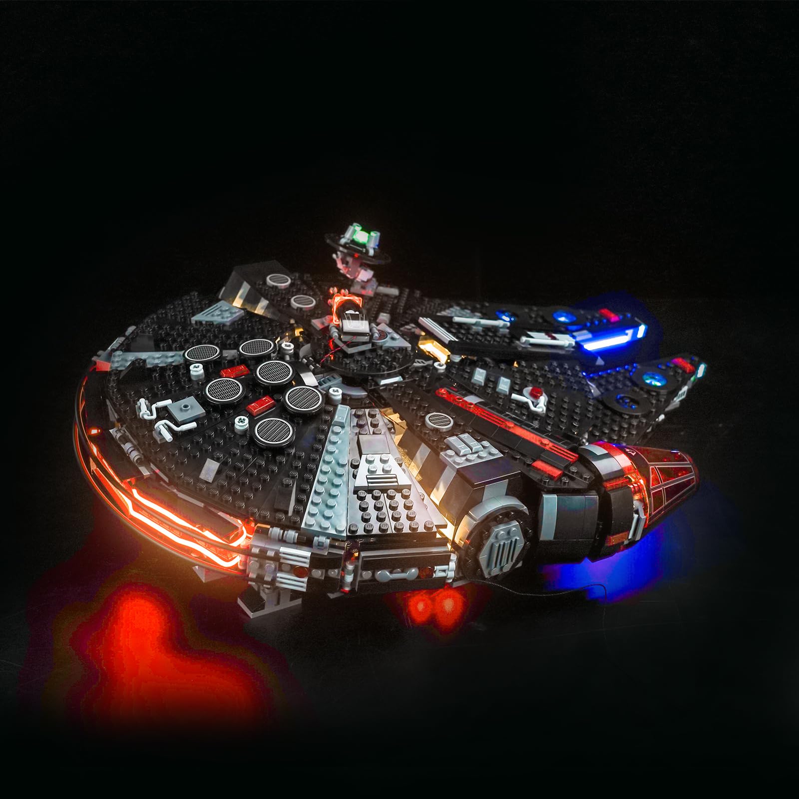 Led Light Set for Lego Technic The Dark Falcon (No Model), Decoration Lighting Set for Lego 75389 The Dark Falcon Creative Toys - Standard Version — image 1