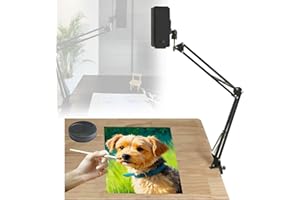 Smart Sketcher Projector, Portable Tracing Projector with Professional Mini-Program + Stand, Supports Tablets, Computers, and
