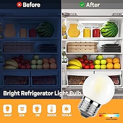 Dimmable 3W LED Bulb Equivalent 25 Watt Light