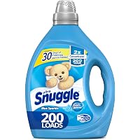 Snuggle 80-Oz Snuggle Blue Sparkle Liquid Fabric Softener (Blue Sparkle)