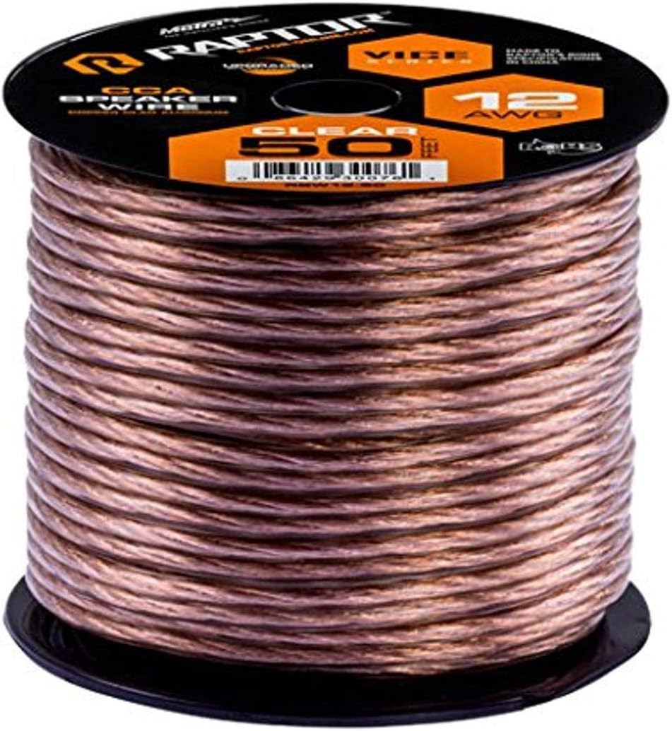 Raptor RSW12-50 Vice Series - Speaker Wire: Car Electronics