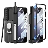 DOOTOO for Samsung Galaxy Z Fold 5 Case with Ring
