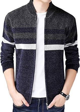 men's sweater with zipper
