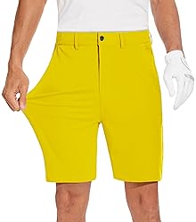 JWM Mens 7" Stretch Golf Shorts - Lightweight