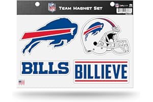 Rico Industries NFL Football Buffalo Bills Alternate Team Magnet Sheet