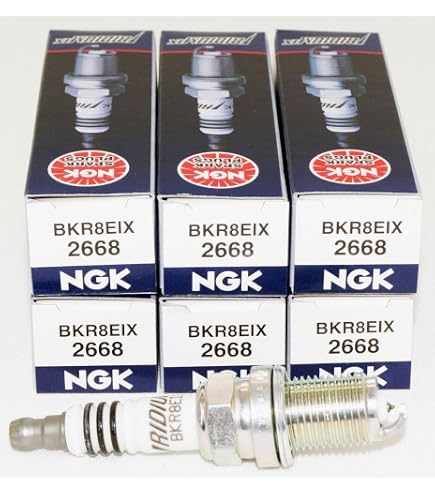 NGK 6 94460 (PFR8S8EG) Laser Platinum Spark Plugs, Spark Plugs