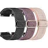 Xininyia Stretch Watchband Compatible for MorePro AIR2/Looki-Neo Smart Watch Bands, Elastic Nylon Watch Straps Replacement Wristband Adjustable Bands (Not for HM57)