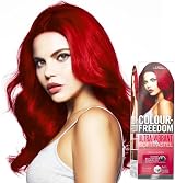 Knight & Wilson Colour-Freedom Crimson Red Colour Mask 2in1 Semi-Permanent