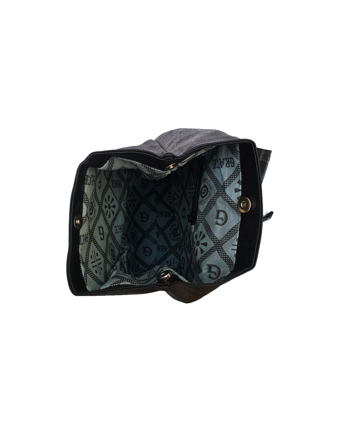 vintage women's backpack handbag (black,bag 169)