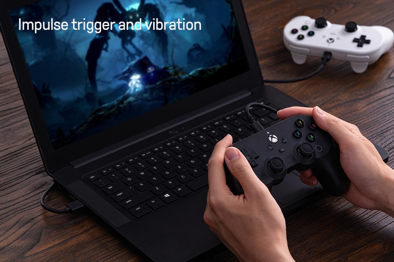 8Bitdo Pro 2 Hall Effect Joysticks/Hall Trigger Wired Controller with Back Buttons, 3.5mm Audio Jack and Mic Mute Button for Xbox Series X|S, Xbox One, Windows 10/11 - Officially Licensed (Black)