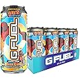 G Fuel Energy Drink, Pomelo White Peach, Sugar Free Beverage with 300mg Caffeine, Daily Energy Boost with Focus Amino, Vitamin + Antioxidants, 16 oz Cans (Sage Mode, 12-Pack)