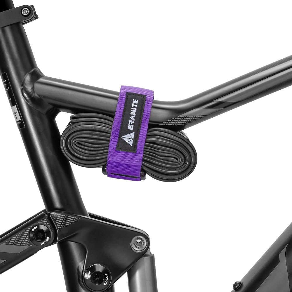 Granite Rockband Frame Carrying Strap Purple for Inner Tubes & Tools