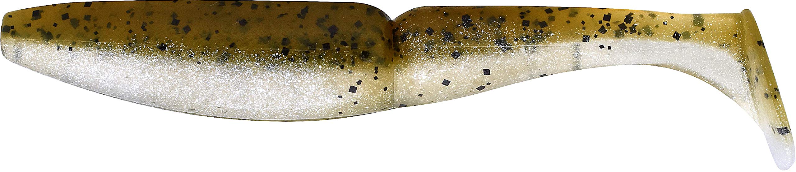 SAWAMURA One' up SHAD and Size (5inch / 12.5cm, 058 GREEN PUMPKIN SHAD)