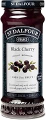 St. Dalfour Black Cherry Fruit Spread - 10oz - 100% from Fruit, No Artificial Ingredients, Non-GMO, No Cane Sugars, All Natur