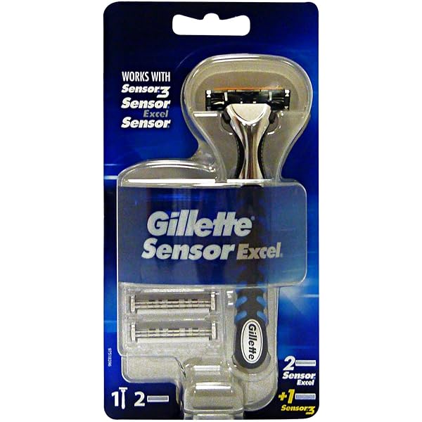 Amazon.com: Gillette Sensor Excel Men's Razor Blade Refills