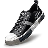 ZRO Men's Leather Sneakers, Casual and Fashion Shoes for Men'S03300