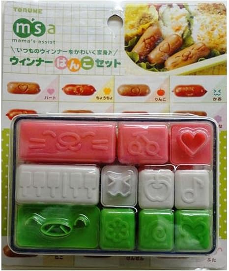 Amazon トルネ お弁当 ウィンナー 抜き型 ハンコセット キャラ弁 弁当箱 水筒 オンライン通販