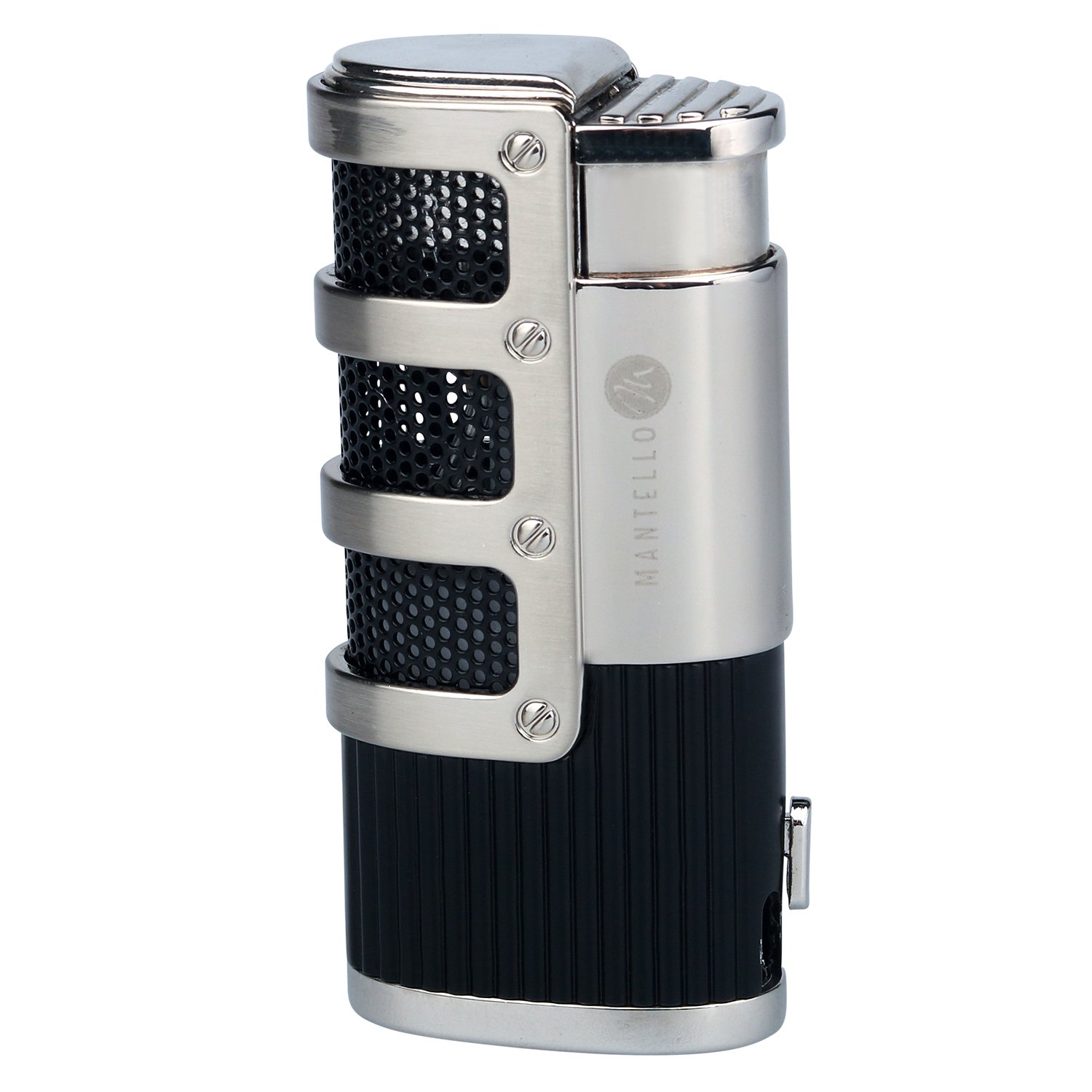 Mantello Cigars Catador Triple Jet Flame Butane Cigarette Torch Lighter
