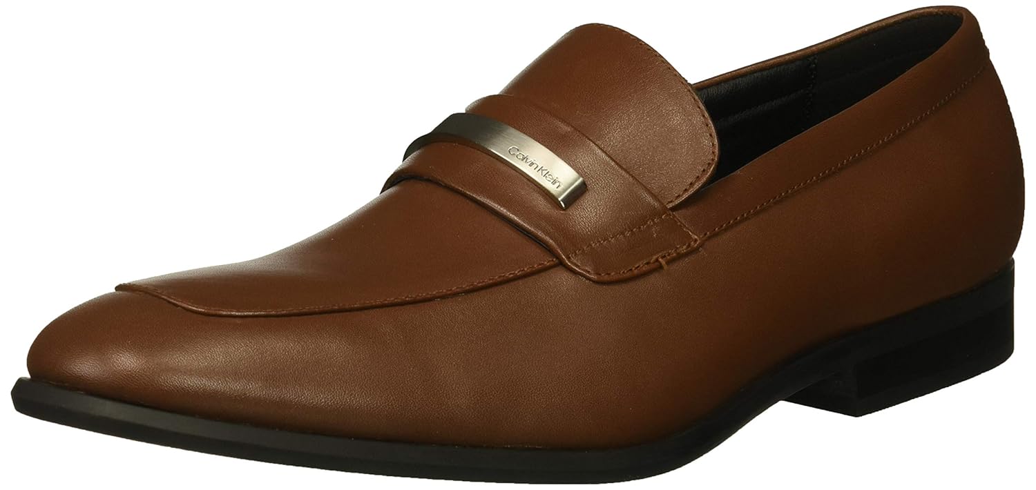 calvin klein dress shoes brown