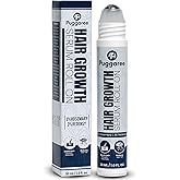 Puggaree Redensyl Hair–Growth–Serum Roll On – 3% Rosemary, 3% Redensyl, DHT-Blocking Scalp Serum for Thicker, Fuller Hair – For Women & Men (30 ml)