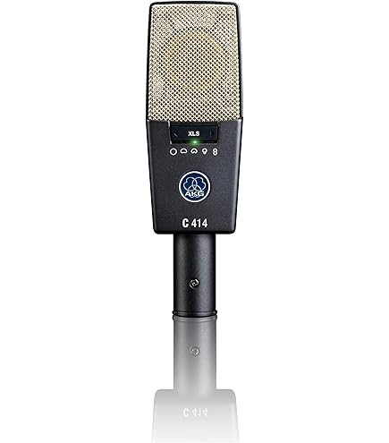 Microfone Condensador Cardioide Bidericional AKG C-414 XL 2 Preto