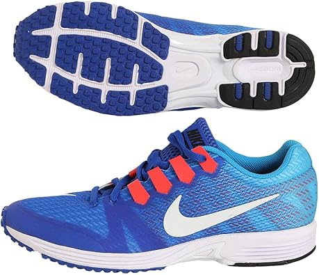 Amazon ナイキ エア ズーム スピード ライバル 5 レーサーブルー ホワイト ブルーグロウ ブライトクリムゾン 1706 414 414 27 5cm Nike ナイキ シューズ バッグ