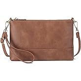 GAEKEAO Wristlet Wallet Clutch Purses For Women Small Crossbody Bag Cell Phone Wallet Purse Shoulder Handbag with Card Slots