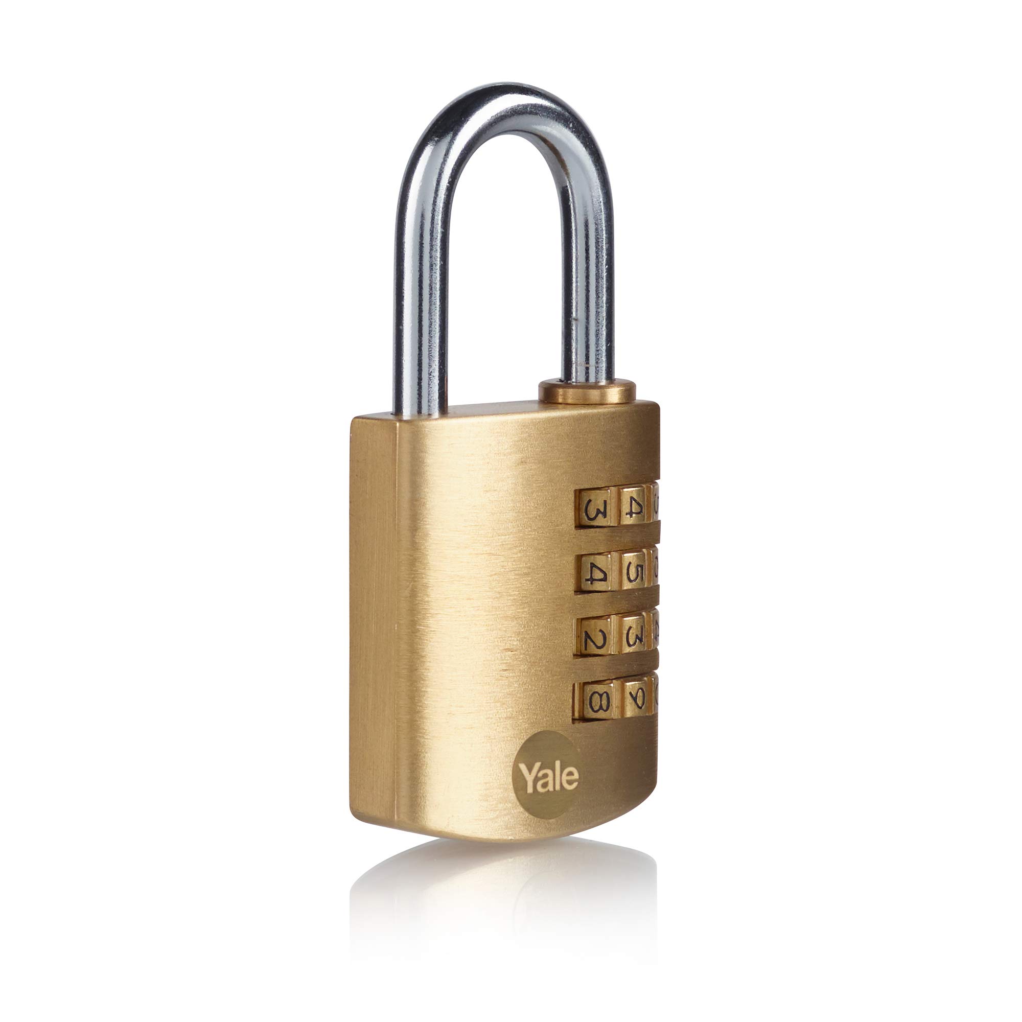 Yale - Y150B/40/130/1/B High Security 40mm Padlock - Laminated Steel - Long Hardened Steel Shackle - 3 Keys