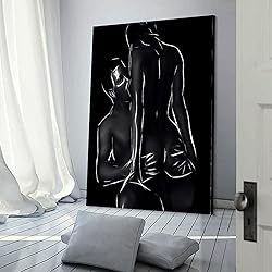 Modern Line Artwork Women And Men Nude Sexy Couples