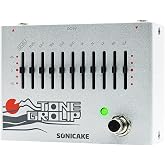 SONICAKE EQ Pedal, 10-Band Equalizer Guitar Bass Effects Pedal - Tone Group | True Bypass, 11 Sliders, Compact &plusmn;15dB Graphic Equalizer for Electric Guitar Bass, Keyboard, Violin
