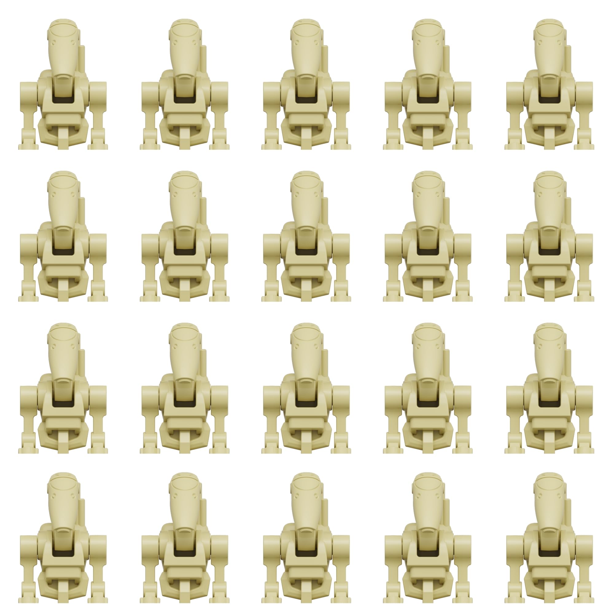 Photo 1 of 20pcs B1 Clankers Battle Robots, Clone Army Building, 20 Figures, Battle Pack with Accessories