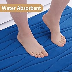 Buganda Memory Foam Bathroom Rug Mat 59x20, Extra