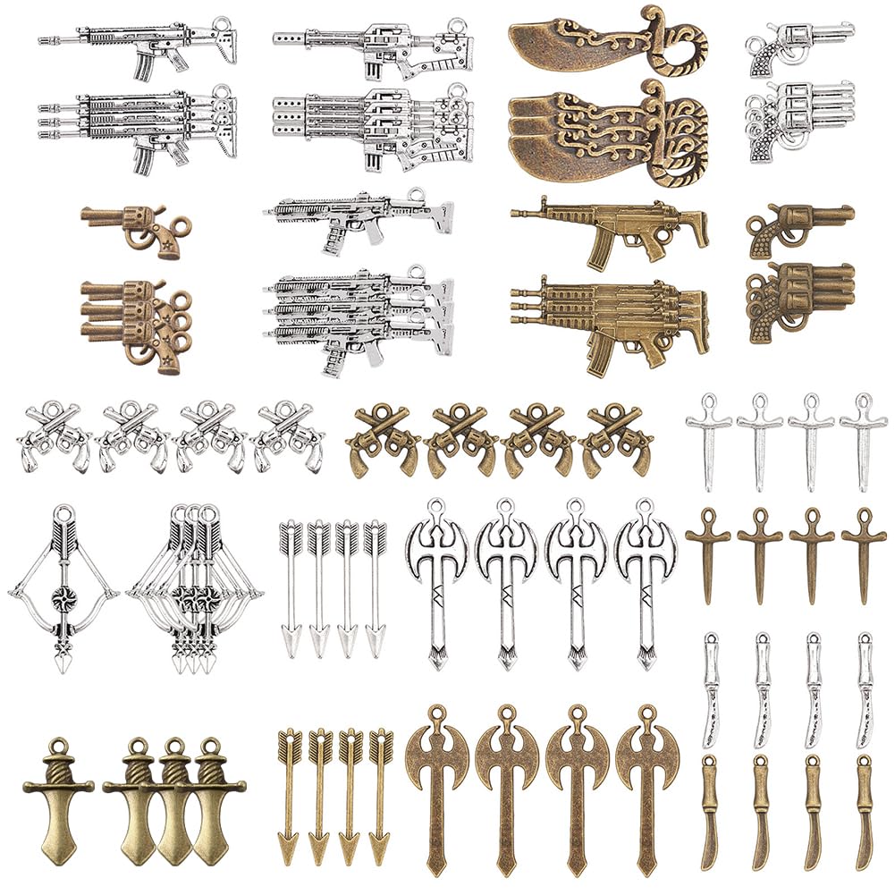 SUNNYCLUE 1 Box 72Pcs Lotus Yoga Charms Flat Round Lotus Pendant Mixed Smooth Tibetan Alloy Metal Charms Lotus Hand-Shaped Charms for DIY Necklace Bracelet Anklet Earring Jewelry Making