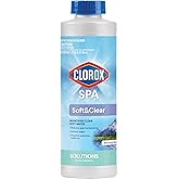 Clorox® Pool&Spa™ Soft&Clear, Maintains Clear Soft Water, Reduces Spa Maintenance, 32 Ounces (Pack of 1)