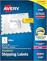 Amazon.com: Avery Shipping Address Labels, Laser Printers ...