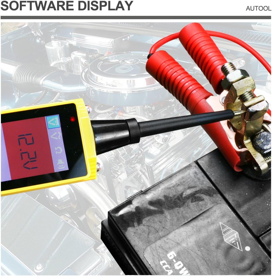 AUTOOL Automative Circuit Tester Power Probe Kit 20FT Car Electrical