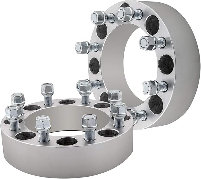 DCVAMOUS 8x6.5 Wheel Spacers Compatible with Dodge Ford 8 Lug, 2pc 2" Wheel Spacer