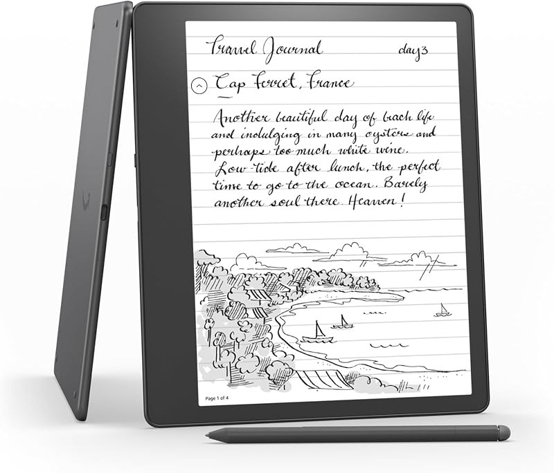 Kindle Scribe 64 GB (2022) 10.2 Display Premium Pen AI Notebook features