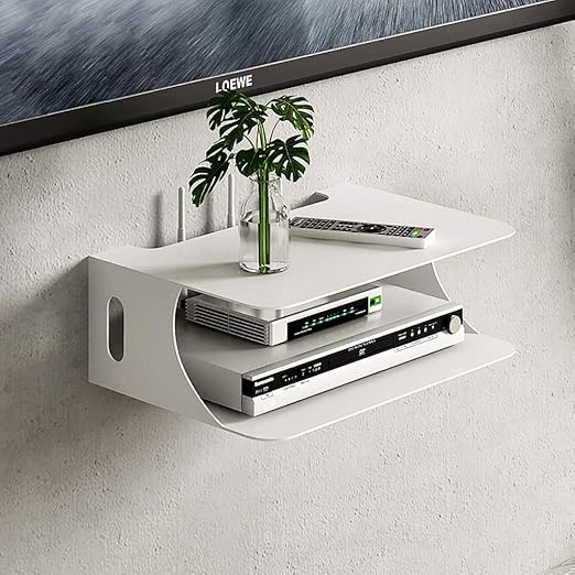 Estantes de pared en forma de U moderna Hierro forjado hueco consola de