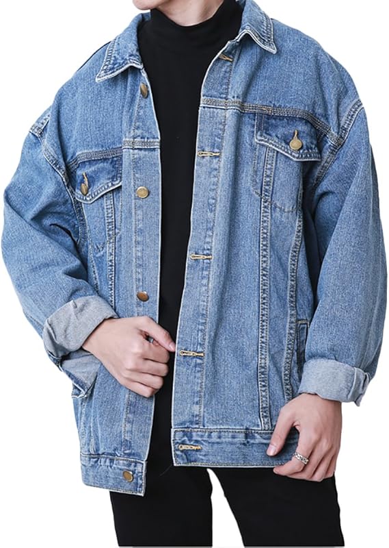 Amazon チーアンtiann メンズ デニムジャケット ストレッチ gジャン デニム ジャケット コート ブルゾン 長袖 大きいサイズ ジャンパー アウター 春 秋 冬 ゆったり コート ジャケット 通販 Amazon チーアンtiann メンズ デニムジャケット ストレッチ gジャン デニム ジャケット コート ブルゾン 長袖 大きいサイズ ジャンパー アウター 春 秋 冬 ゆったり コート ジャケット 通販
