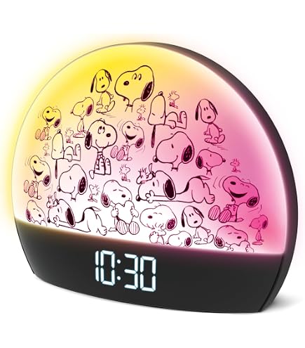 Amazon.com: Peanuts Flying Snoopy Alarm Clock – USB Powered LED