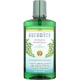 Auromere Ayurvedic Mouthwash, Fluoride Free, Alcohol Free, 16 Fluid Ounce (Pack of 3)