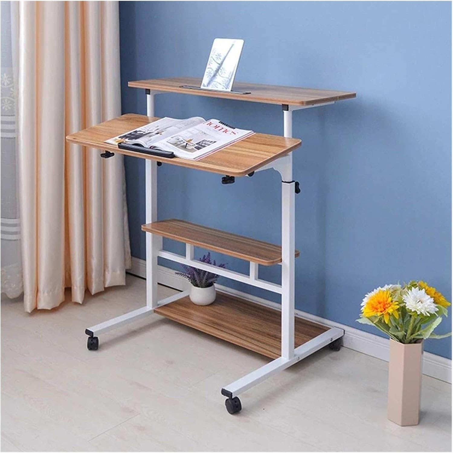 Mesa de Ordenador Mesa Lateral Mesa Escritorio Tabla Estación Trabajo