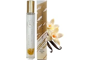 Parfum à phéromones pour femmes | Parfum à la vanille à longue durée | Parfum à phéromones portable avec application facile au rouleau | 12 ml d'huile de noix de coco naturelle, parfum et eau de