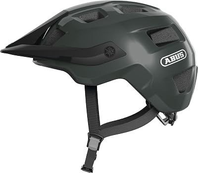 ABUS MTB MoTrip Helmet Unisex - Height-Adjustable Peak, Zoom Ace Fit