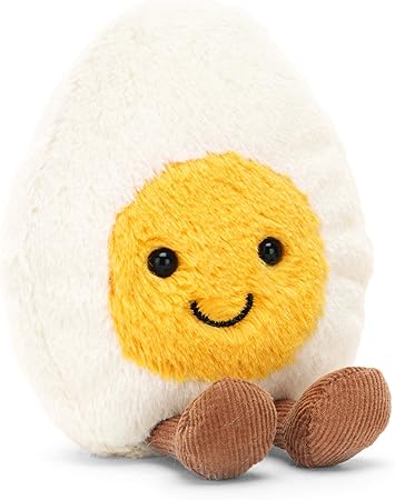 Amazon Jelly Cat Boiled Egg ジェリーキャッ 並行輸入品 ト ゆで卵 ぬいぐるみ ぬいぐるみ おもちゃ