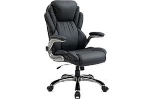 SNUGWAY Ergonomic Height Adjustable 360 Swivel Computer Desk PU Leather Gaming Chair